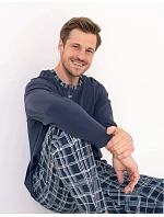 Pyžamo Moraj PDM4600-022 s dlhými rukávmi, veľkosti M–4XL Pyžamo Moraj PDM4600-022 s dlhými rukávmi, veľkosti M–4XL
