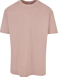 Build your Brand BY 102 Oversize tričko z hrubej bavlny 56.0102 dusk rose