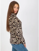 Blúzka RP BZ 8187 2.06 čierna a béžová