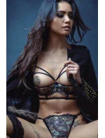 Podprsenka Marshmallow V-7881 čierno/béžová - Axami Podprsenka Marshmallow V-7881 čierno/béžová - Axami