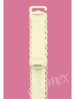 Látkové popruhy 10 mm nude - Julimex