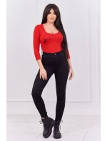 Body s potlačou pištole červené
