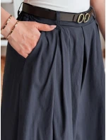 FLOWES pruhovaná sukňa - nohavice námornícka modrá FashionStreet UY2588
