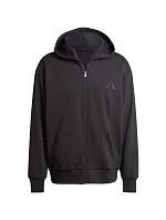 Pánska mikina adidas All Szn Fleece Full-Zip Hoodie black IX1249 pánska