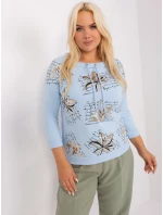 Blúzka RV BZ 9073.86 svetlomodrá