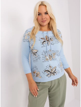 Blúzka RV BZ 9073.86 svetlomodrá