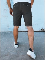 Pánske tmavosivé šortky FashionStreet SX2430