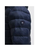 Jack&Jones pánska páperová bunda JJEBRADLEY LIGHT PUFFER HOOD NOOS 12280970 SKY CAPTAIN