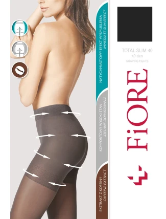 Fiore Total Slim 40 den M5207 farba:čierna