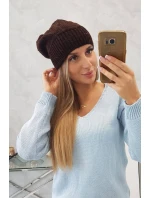 Dámska čiapka Ingrid K371 hnedá Dámska čiapka Ingrid K371 hnedá