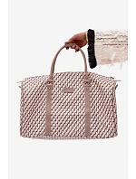 Vzorovaná Cestovní Taška Béžová Dámská Nelle