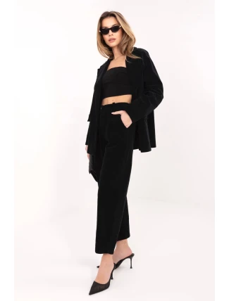 Šnúrové nohavice model 225001 Rue Paris