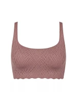 ZERO Feel Bliss Top - BROWN - hnedá 1141 - SLOGGI ZERO Feel Bliss Top - BROWN - hnedá 1141 - SLOGGI