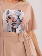 Šaty LK SK 509351.35 dark lilac Šaty LK SK 509351.35 dark lilac