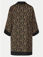 Dámska nočná košeľa YI00017 202 Brown Printed - DKNY