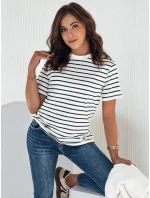 Dámske pruhované tričko RILANT navy blue FashionStreet RY2564 Dámske pruhované tričko RILANT navy blue FashionStreet RY2564
