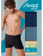 Pánske boxerky GO Smooth Short C2P - UNKNOWN - modré V003 - SLOGGI Pánske boxerky GO Smooth Short C2P - UNKNOWN - modré V003 - SLOGGI