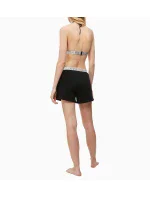Dámske plážové šortky KW0KW00861-BEH čierna - Calvin Klein Dámske plážové šortky KW0KW00861-BEH čierna - Calvin Klein