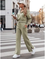 Dámske tepláky MARINO pistáciová FashionStreet AY0977 Dámske tepláky MARINO pistáciová FashionStreet AY0977