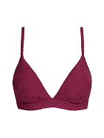 Dámske plavky DIM SWIMWEAR SHELL TRIANGLE BRA - DIM - tmavo červená Dámske plavky DIM SWIMWEAR SHELL TRIANGLE BRA - DIM - tmavo červená