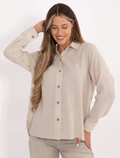 Košeľa LK KS 510109.70 béžová