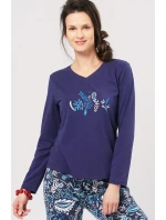 Kľúč LNS 793 B24 long/r S-XL dámske pyžamo