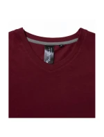 Malfini Action Tričko s výstrihom do V M MLI-70086 garnet pánske