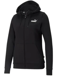 Mikina s kapucňou Puma ESS Small Logo Full-Zip W 586811 01