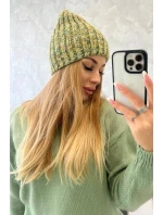 Merry K225 fleecová čiapka kiwi+green