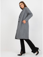 Dámsky kabát TW EN BI 7298 1.15 sivý