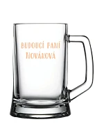 Personalizovaná pivná pohár – budúca nevesta Personalizovaná pivná pohár – budúca nevesta