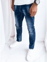Pánske modré džínsové nohavice FashionStreet UX3990