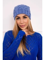 Sonia K201 džínsová fleecová čiapka