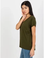 Dámske tričko RV TS 4832.30 khaki