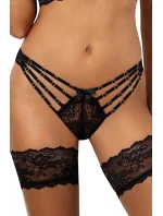 Dámske sexy tangá V-10088 Black - Axami