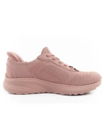 Skechers Bobs Squad-Chaos dámske športové topánky pohodlné SLIP-INS pink women's