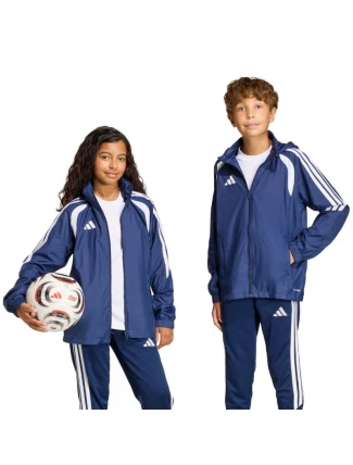 Detská bunda adidas Tiro 26 League tmavo modrá JY9725