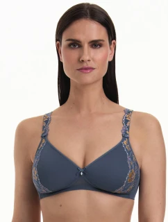 Mäkké košíčky podprsenky Colette s kosticami 5250 sky grey - RosaFaia