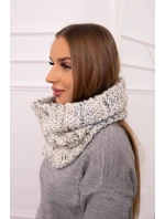 KN16 Dámsky snood vo farbe ecru