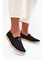 Dámske espadrilky 13659 black - Vinceza