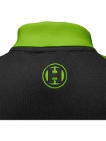 Polokošeľa Harrows Rapide čierno-zelená