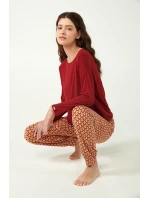 Vamp - Pyžamo s retro potlačou 21032 - Vamp