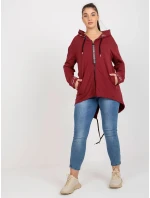 Mikina RV BL 8266.34P gaštanová