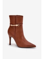 Topánky na podpätku model 217723 Krok vo veľkom štýle