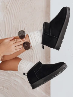 Dámske snežnice na platforme čierne FashionStreet ZY1077