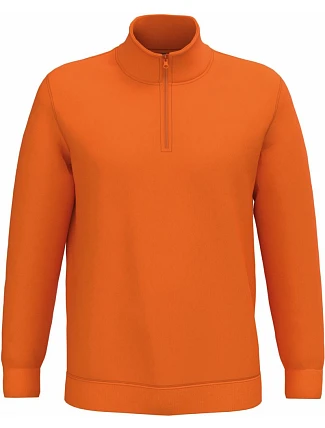 Kariban K 478 Mikina s 1/4 zipsom 20.K478 oranžová Kariban K 478 Mikina s 1/4 zipsom 20.K478 oranžová