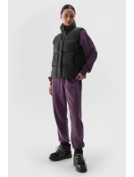 Kamizelka Bezrękawnik Puchowy Z Wypełnieniem Syntetycznym 4F 4FWAW24TVJAF140-20S Czarna