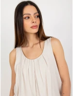 TW SK BI 8139 šaty.44 svetlo béžová