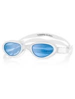 Plavecké okuliare AQUA SPEED X-Pro White/Blue Pattern 05