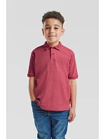 Fruit of the Loom Kids 65/35 Polo Detské piqué polo 16.3417 červené Fruit of the Loom Kids 65/35 Polo Detské piqué polo 16.3417 červené